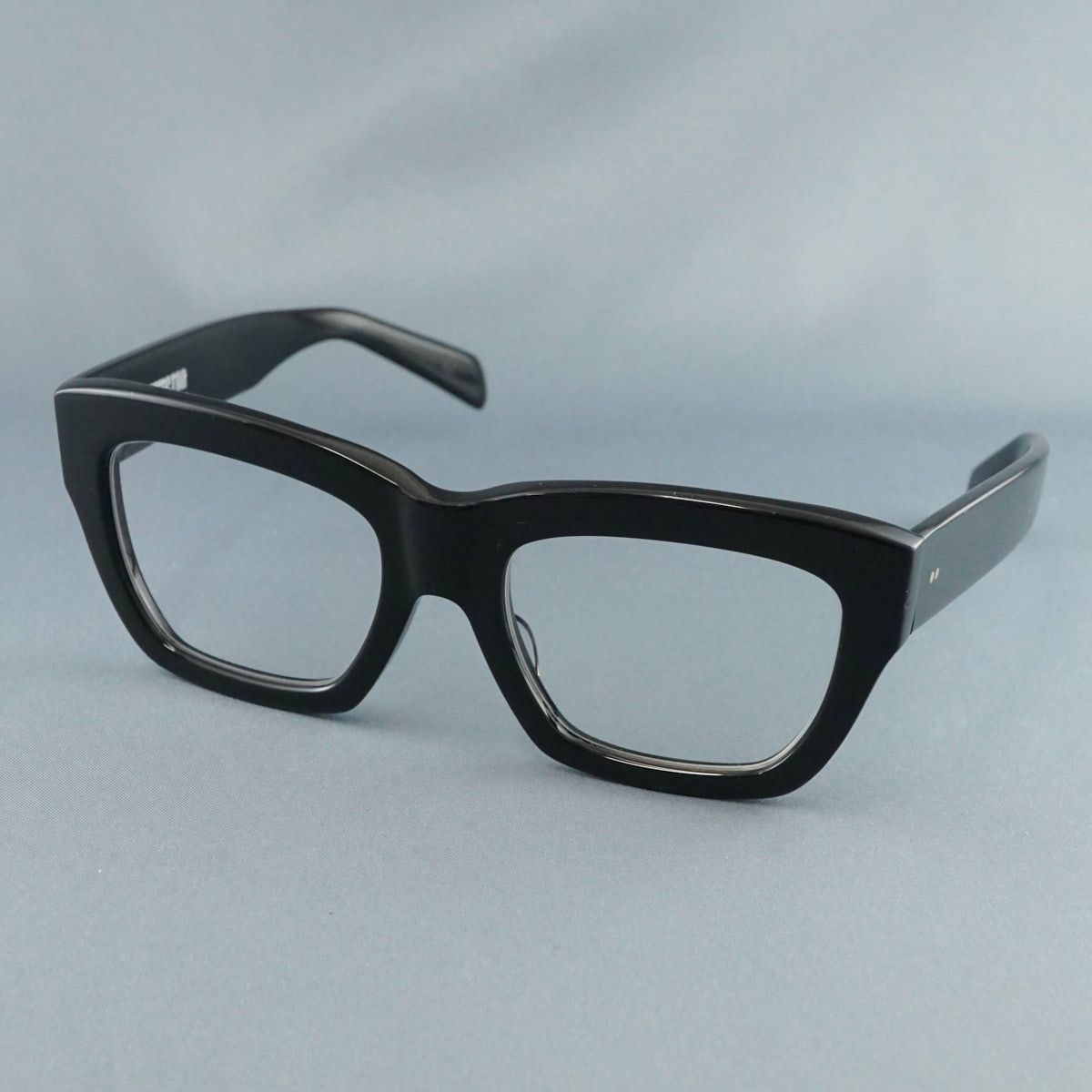 眼鏡 EFFECTOR DOT USED品 エフェクター ドット ブラック ウェリントン 
