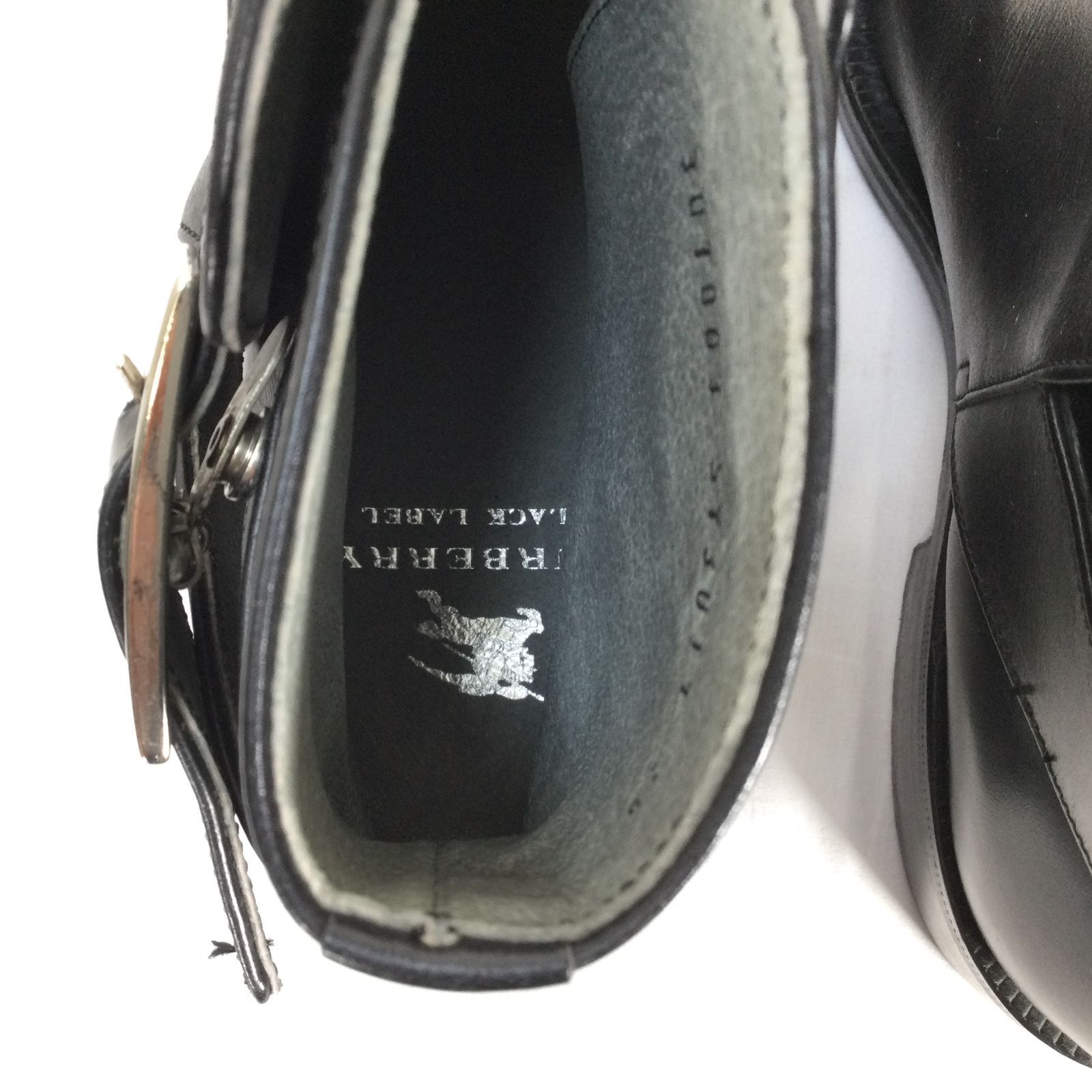 BURBERRY BLACK LABEL バーバリー ブラックレーベル ジョッパーブーツ