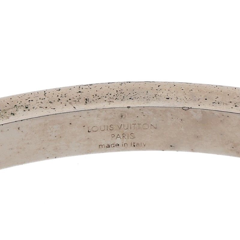 ルイヴィトン M67418 ブラスレ・LVスペース ロゴプレートブレスレット