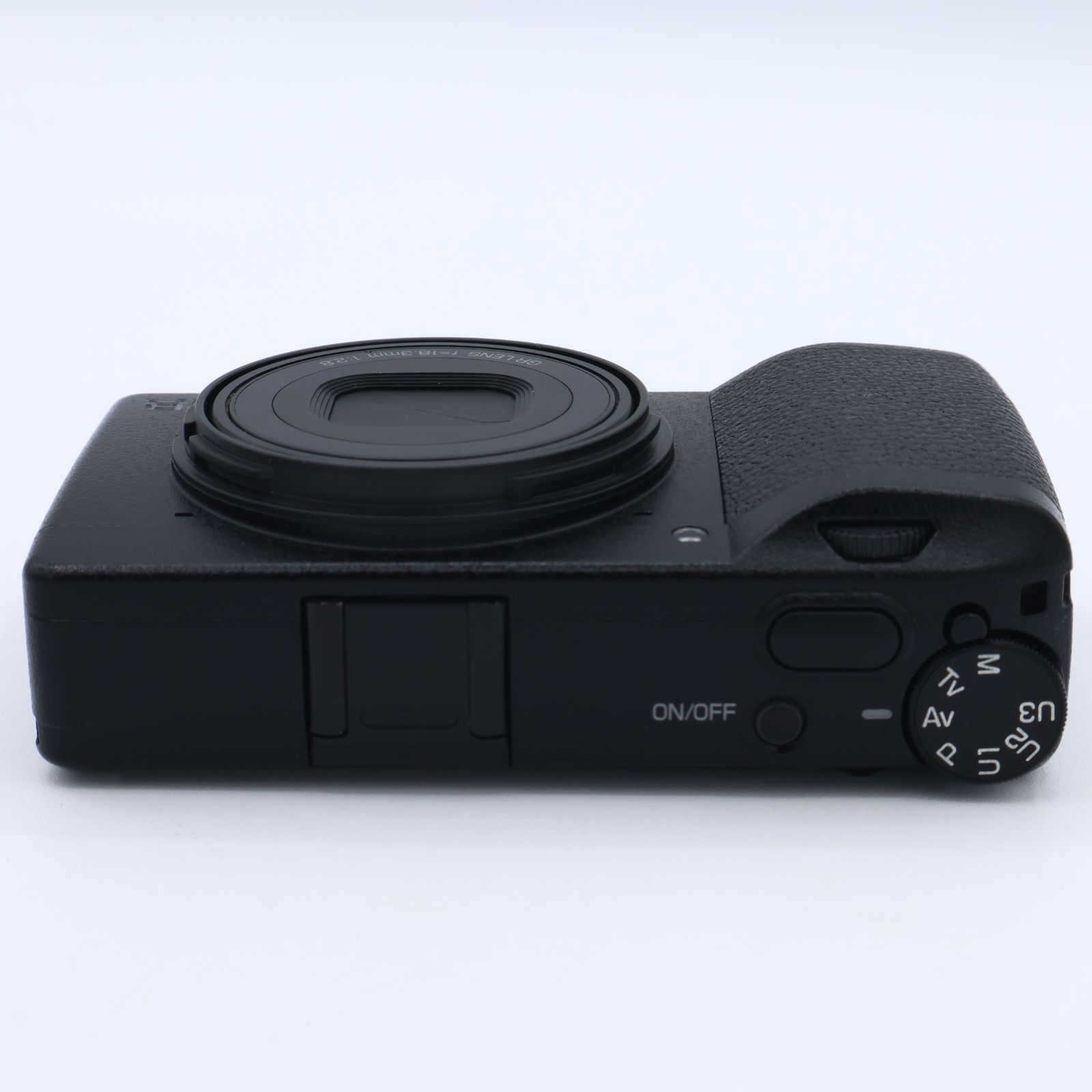 シャッター回数：4672回】【青色リングキャップ付き】RICOH GR III