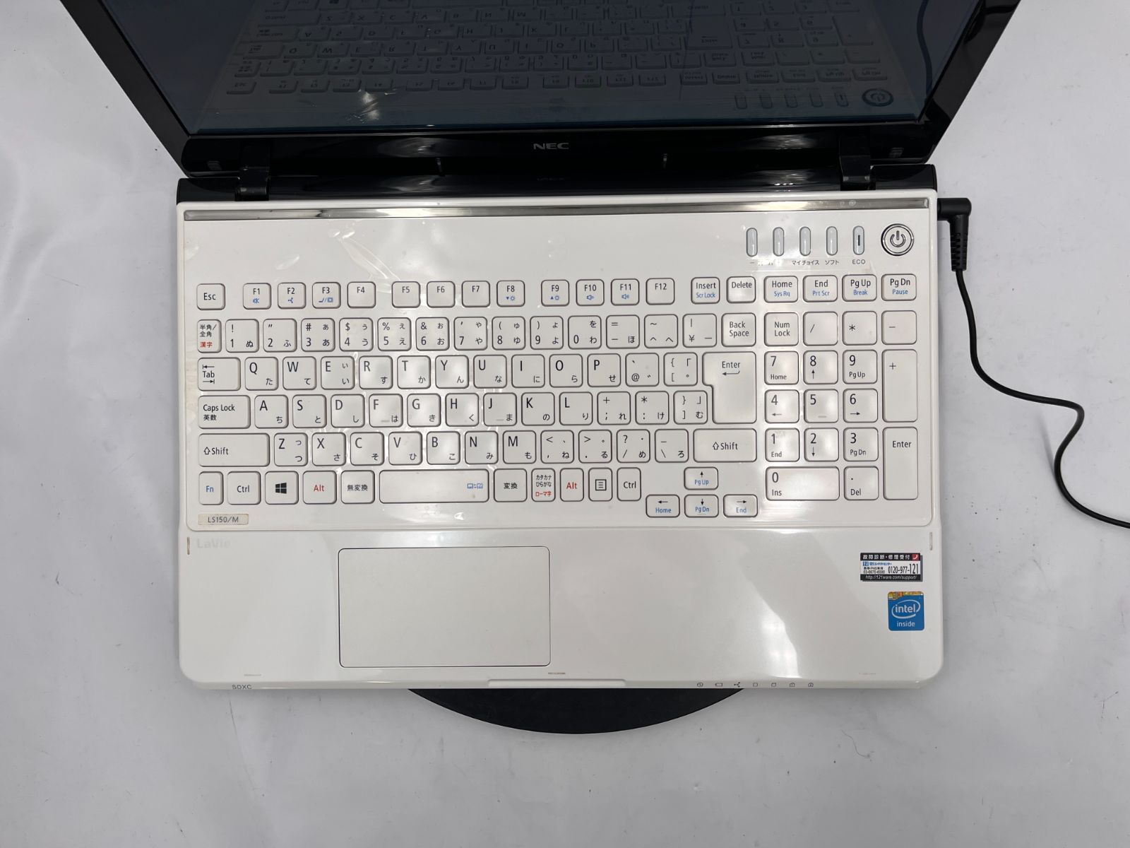 ジャンク　NEC LAVIE ホワイトノートPC ジャンク NEC LaVie ホワイトノートPC パソコン - その他ノートPC本体