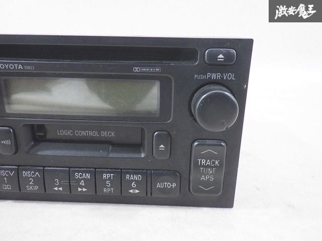 トヨタ JZX100 ツアラー 純正 デッキ オーディオ 86120-2A391 トヨタ JZX100 ツアラー 純正 デッキ オーディオ 86120-2A391 - メルカリ