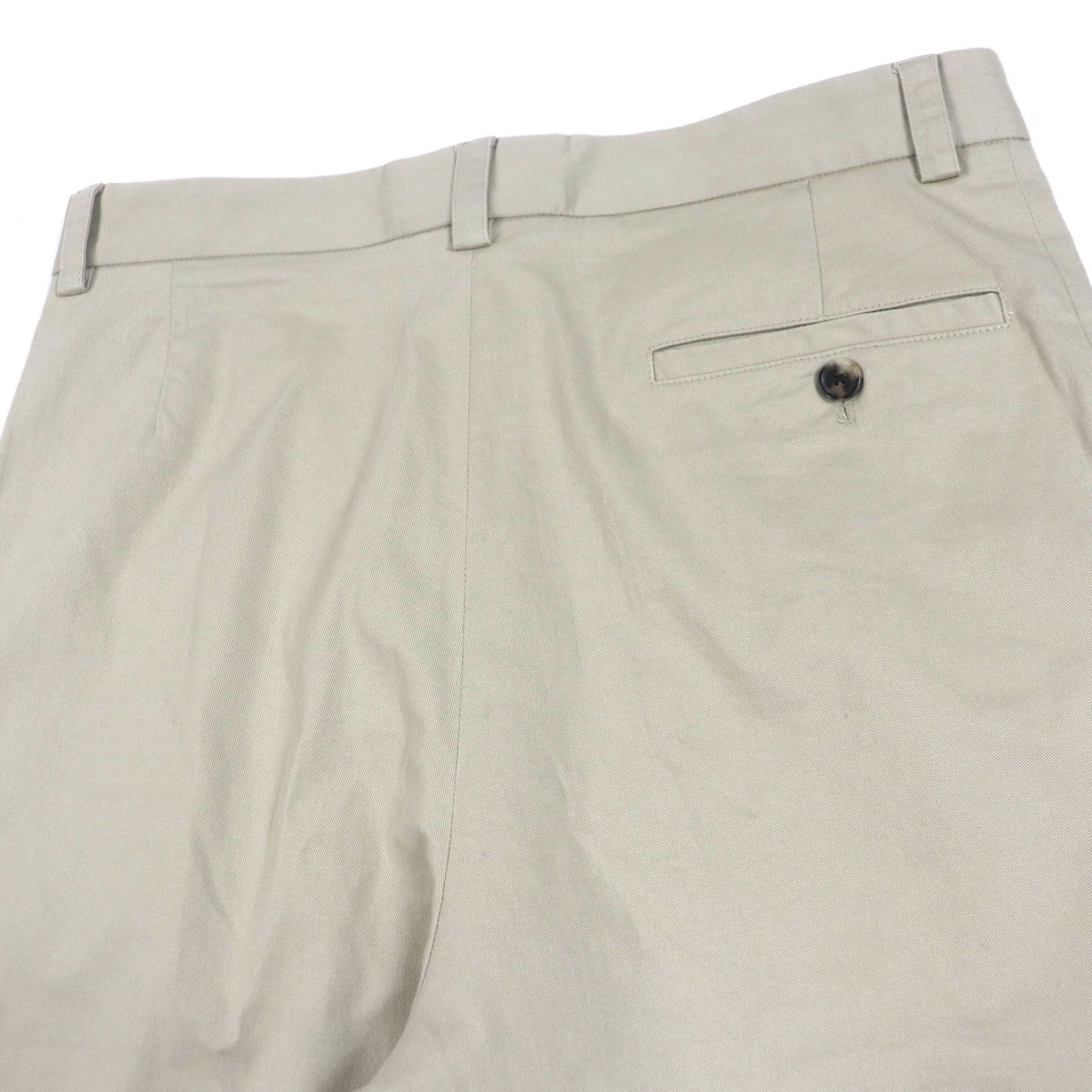 『LOEWE』 ロエベ (48) アナグラム ワイドチノパンツ 極美品▽LOEWE ロエベ 22AW H526Y04WB5 アナグラムレザーパッチ付き