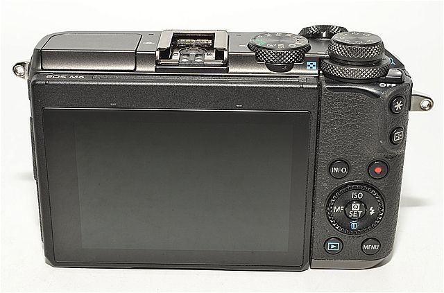 良品】 Canon キヤノン EOS M6 ボディー ブラック EOSM6BK-BODY ＃8854
