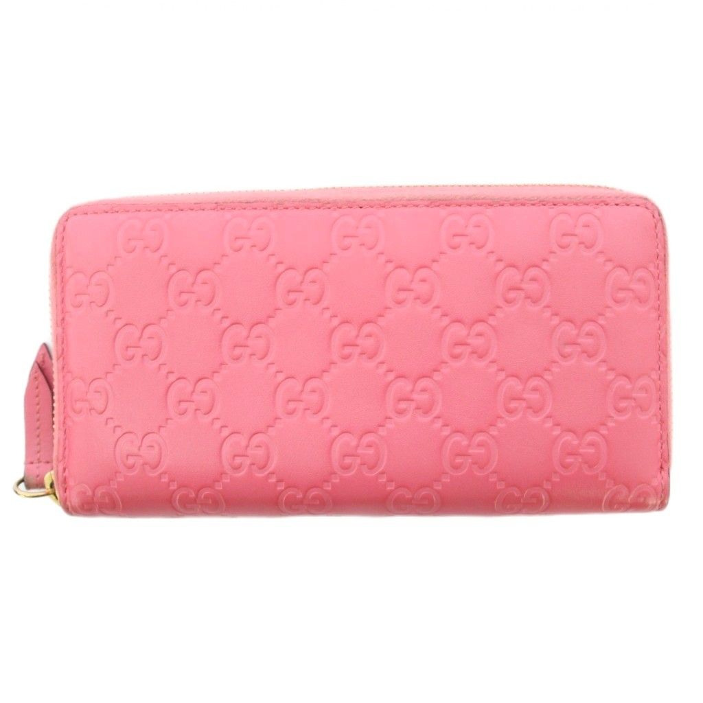 グッチ GUCCI グッチシマ 長財布 ロングウォレット ラウンドファスナー