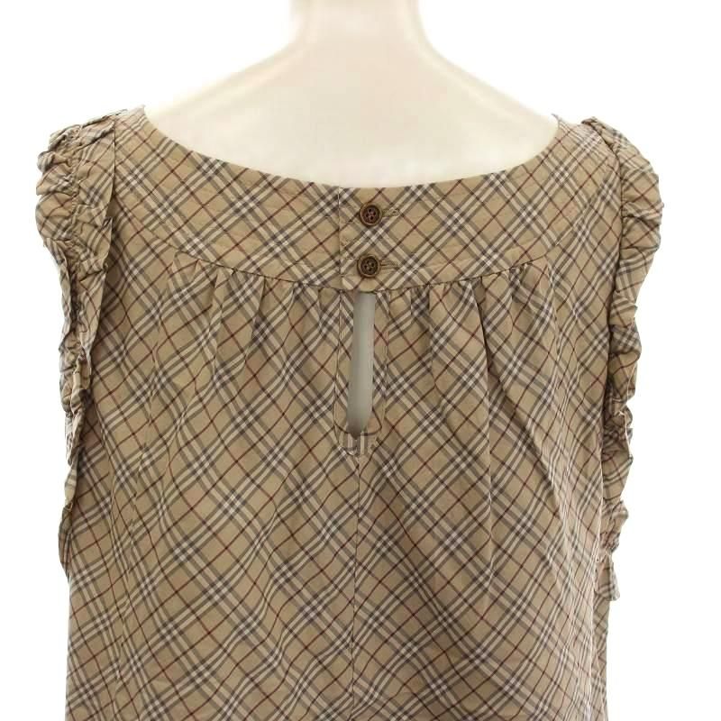 バーバリーブルーレーベル BURBERRY BLUE LABEL ノースリーブ