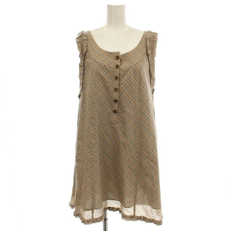 バーバリーブルーレーベル BURBERRY BLUE LABEL ノースリーブ