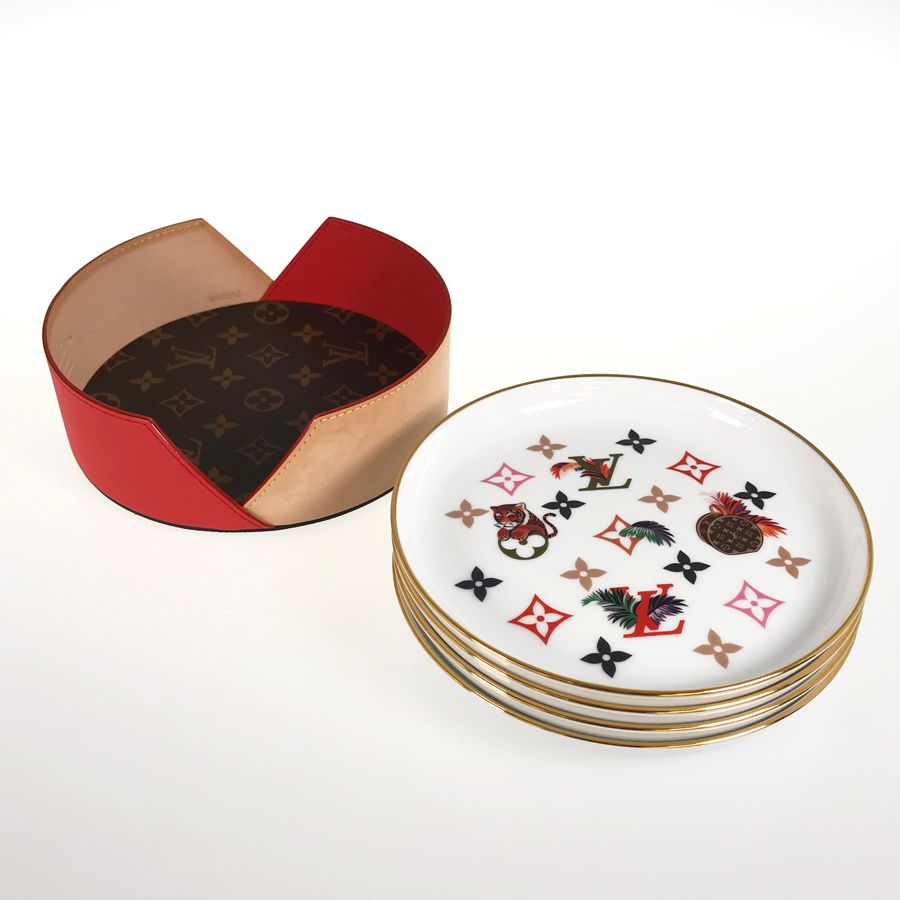 ルイ・ヴィトン LOUIS VUITTON モノグラム セット4 アシェット