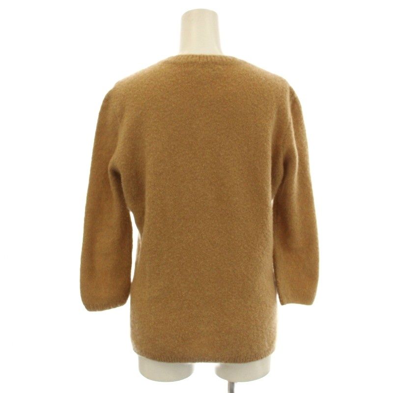 セリーヌ CELINE DEPOSE カシミヤ混 ニット ボア カーディガン 長袖 L