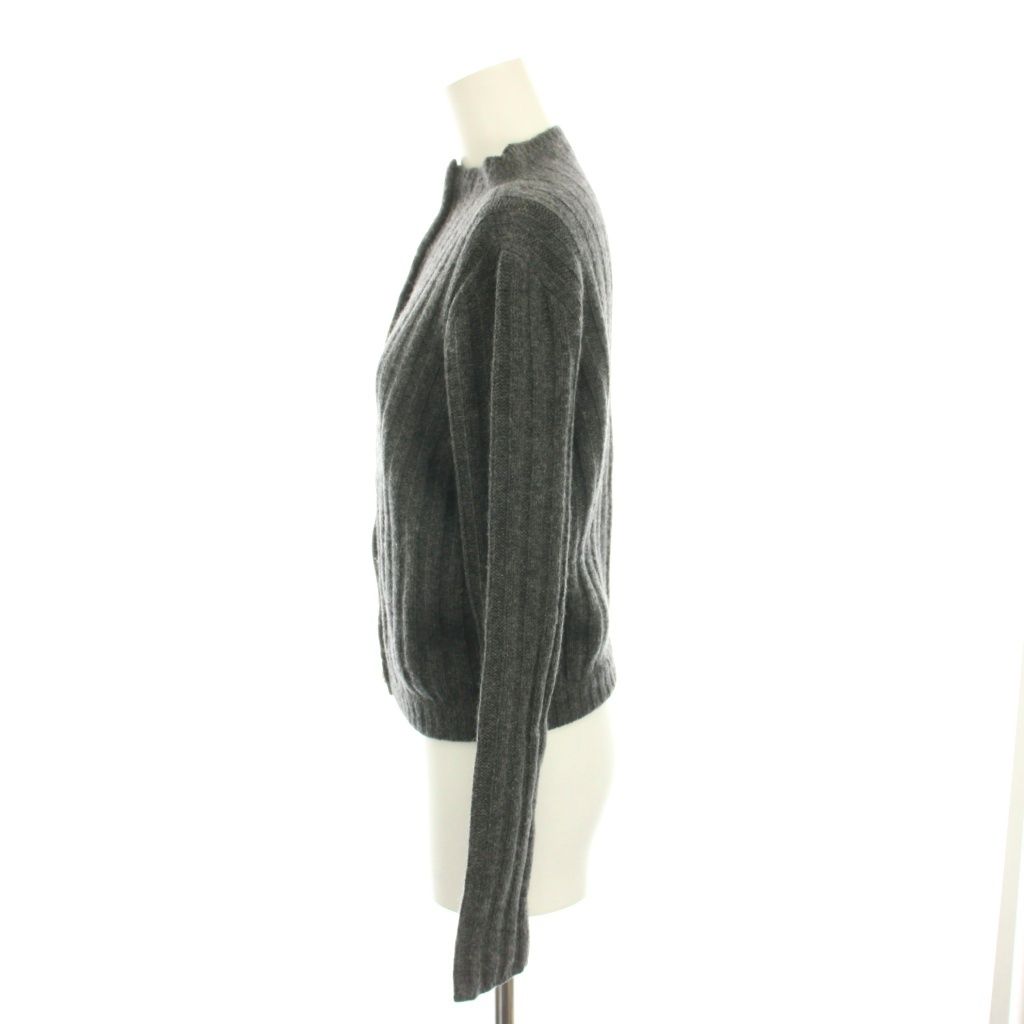 フォクシー FOXEY カーディガン ニット カシミヤ 長袖 40 グレー /YM