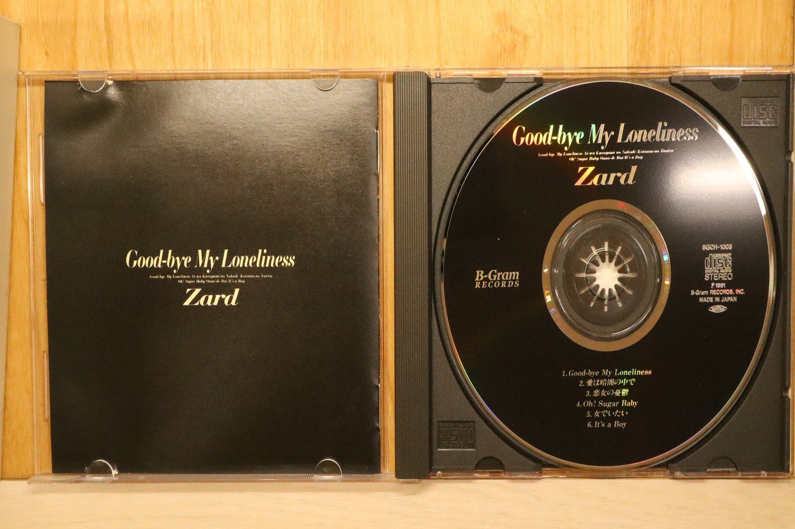 国内盤CD☆ザード/ZARD□ Good-bye My Loneliness 【BGCH1003