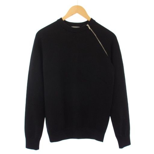 ディオールオム Dior HOMME ニット セーター クルーネック 長袖 ジップ