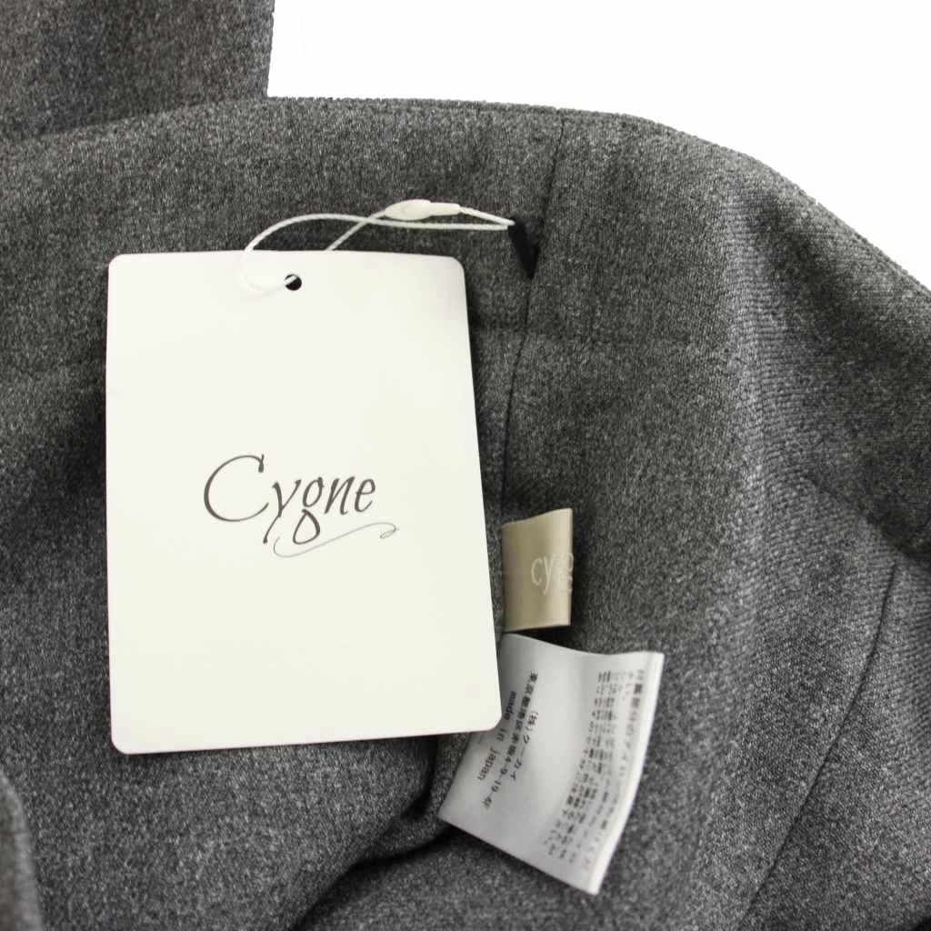 シーニュ Cygne 25SS ペプラムビスチェ mico ベアトップ 0 グレー /YM
