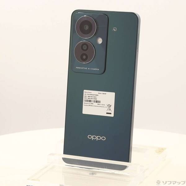OPPO Reno 11A ダークグリーン 中古美品 中古品〕 OPPO Reno11 A 128GB ダークグリーン YMOPRENO11A Y!mobile