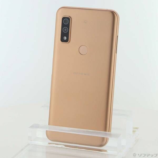 中古品〕 arrows We 64GB ローズゴールド FCG01 au SIMフリー