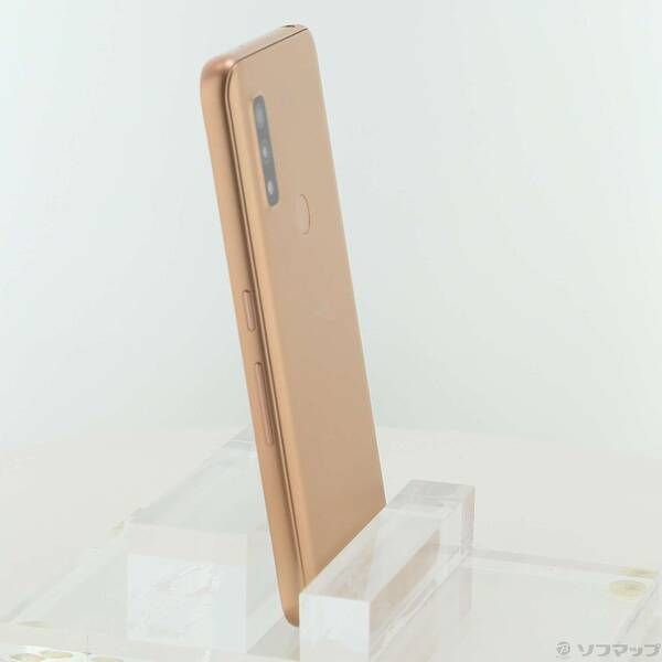 中古品〕 arrows We 64GB ローズゴールド FCG01 au SIMフリー