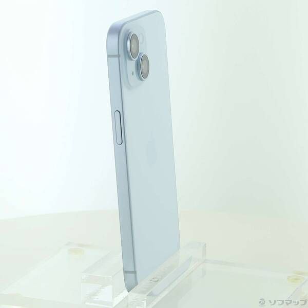 中古品〕 iPhone15 256GB ブルー MTMR3J／A SIMフリー 〔ネットワーク