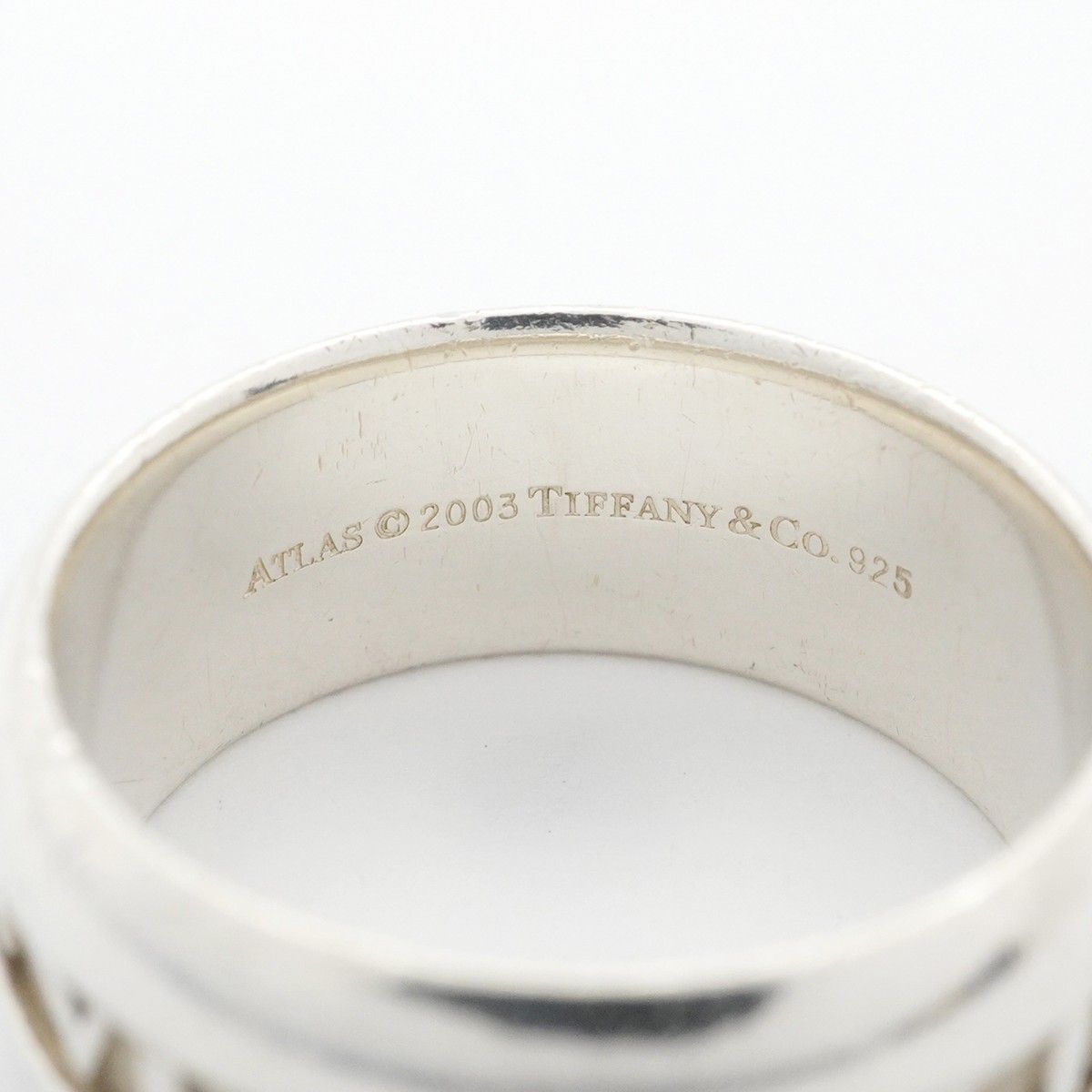 6jab0061】ティファニー リング アトラス シルバー925 21.5号【中古