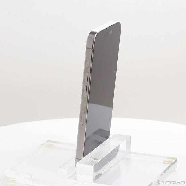中古品〕 iPhone15 Pro 512GB ホワイトチタニウム MTUJ3J／A SIMフリー