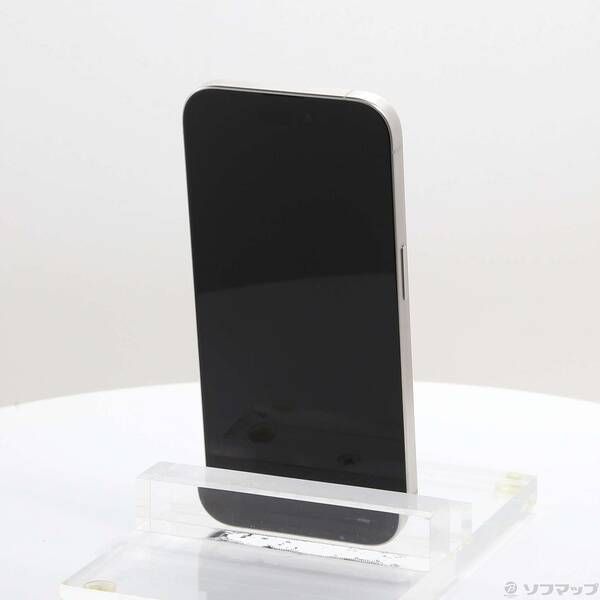 中古品〕 iPhone15 Pro 512GB ホワイトチタニウム MTUJ3J／A SIMフリー