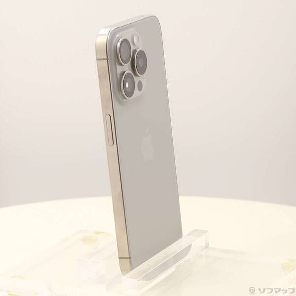 中古品〕 iPhone15 Pro 128GB ナチュラルチタニウム MTU93J／A SIM