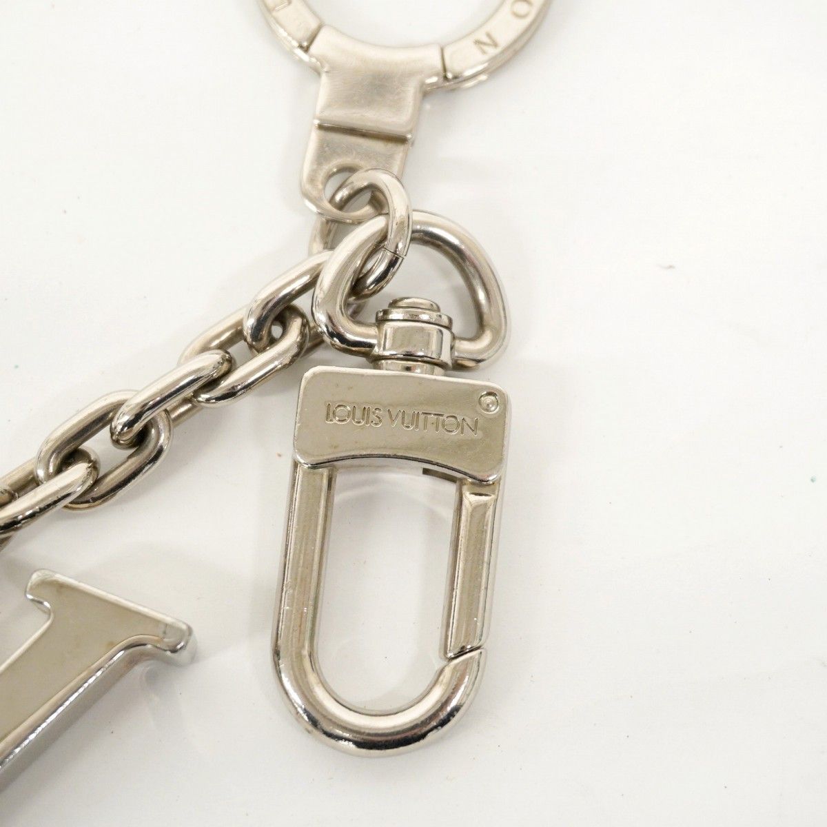 6ac1976-k】ルイヴィトン キーホルダー ポルトクレイニシャルLV M65071