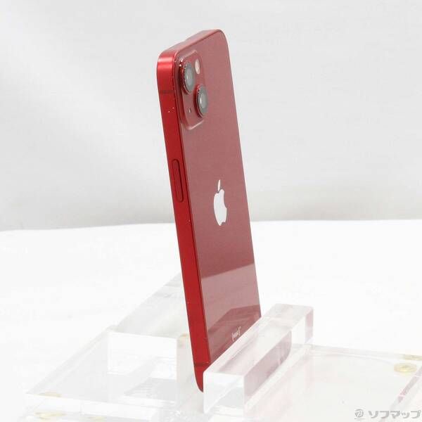 中古品〕 iPhone13 256GB プロダクトレッド MLNL3J／A SIMフリー
