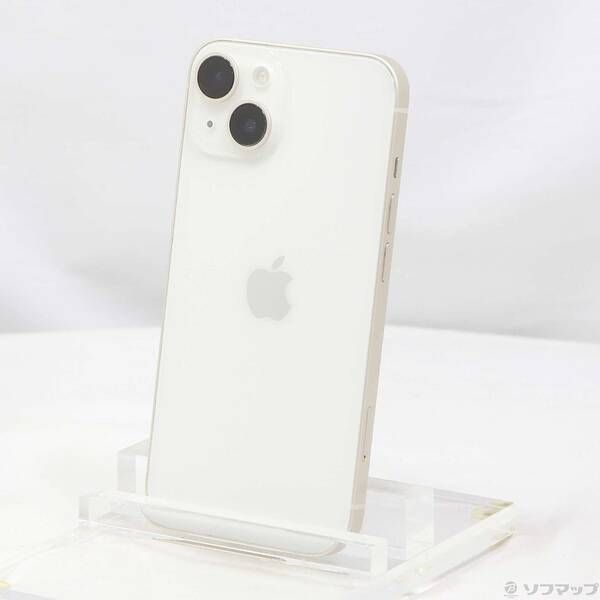 中古品〕 iPhone14 256GB スターライト MPW33J／A SIMフリー