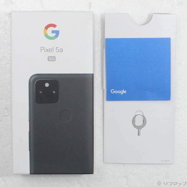 中古品〕 Google Pixel 5a (5G) 128GB モーストリーブラック Softbank
