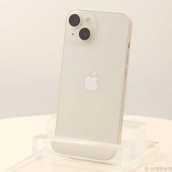 中古品〕 iPhone14 512GB スターライト MPX23J／A SIMフリー