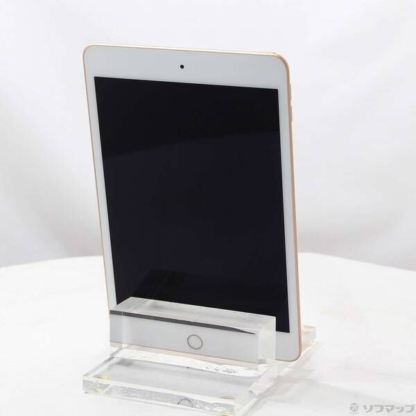 中古品〕 iPad mini 第5世代 64GB ゴールド MUQY2J／A Wi-Fi【377