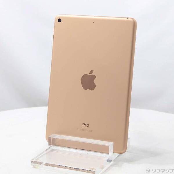 中古品〕 iPad mini 第5世代 64GB ゴールド MUQY2J／A Wi-Fi【377
