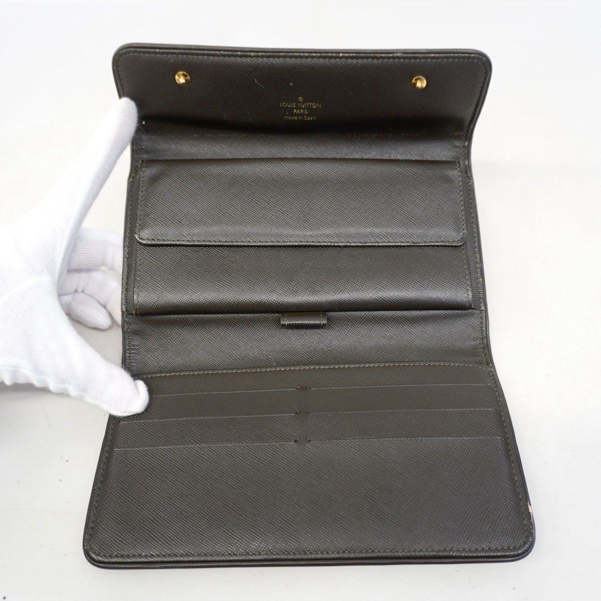 6ab1811-k】ルイヴィトン 三つ折り長財布 モノグラム・ミニ ポルト