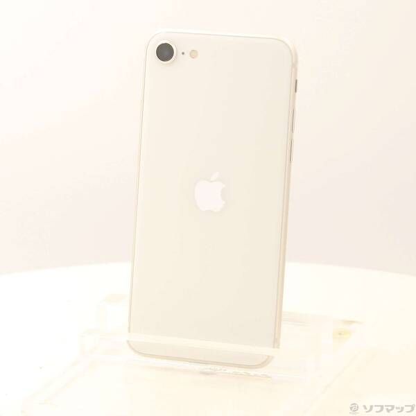 中古品〕 iPhone SE 第3世代 64GB スターライト MMYD3J／A SIMフリー