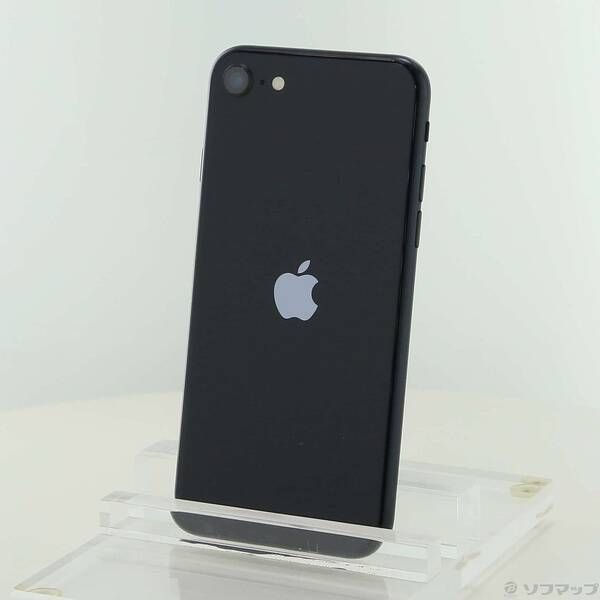 中古品〕 iPhone SE 第3世代 64GB ミッドナイト MMYC3J／A SIMフリー