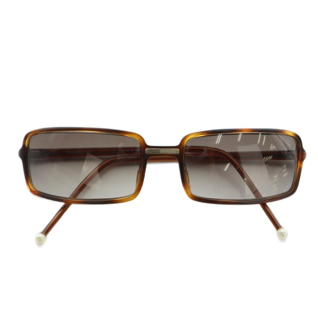 シャネル CHANEL サングラス 眼鏡 セルフレーム べっ甲柄