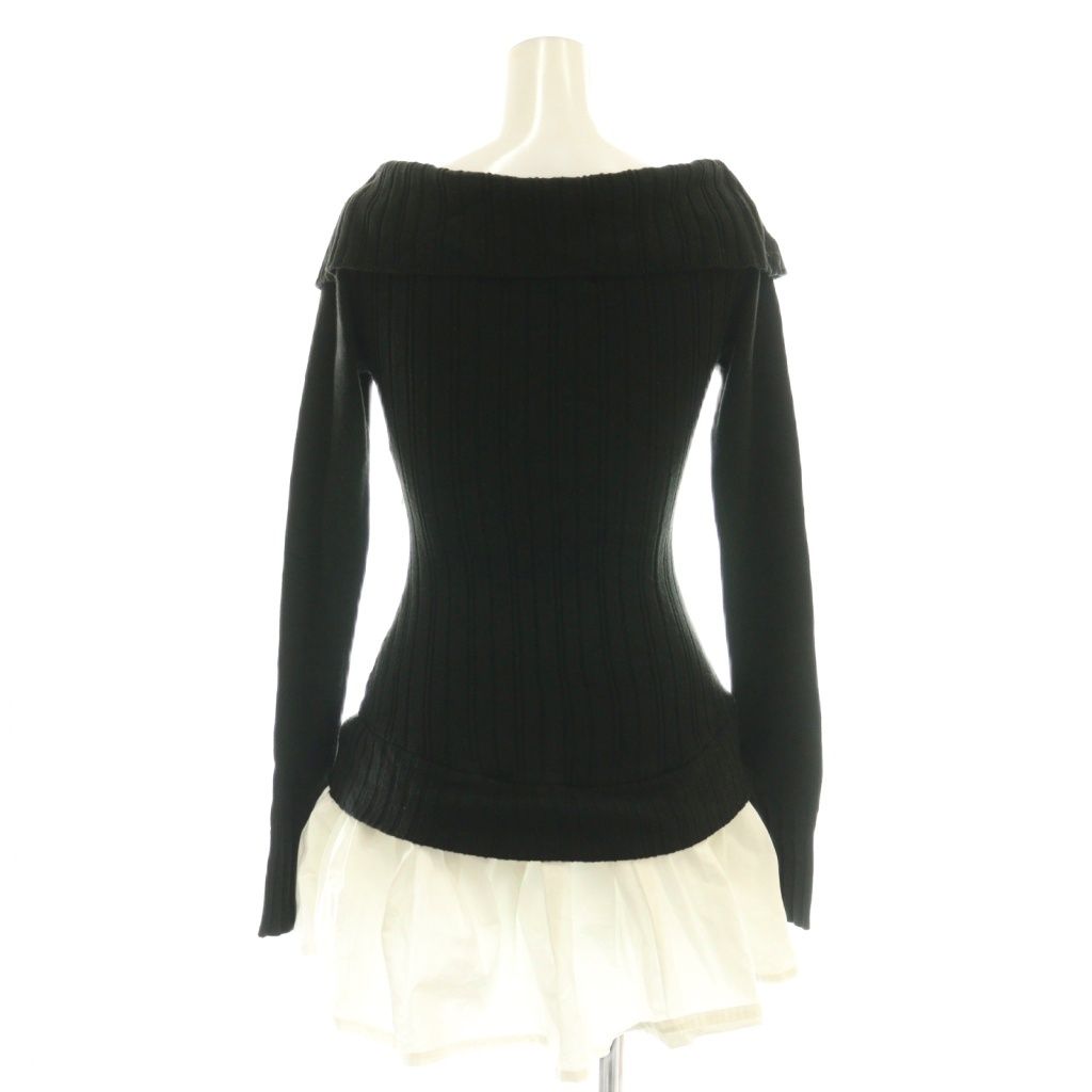 アンドマリー AND MARY Isabel knit mini dress ミニワンピース F