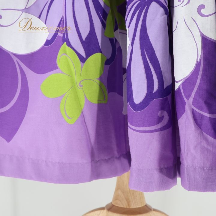 リバーシブルパウスカート 紫色 花柄 人気 商品 通販Sports