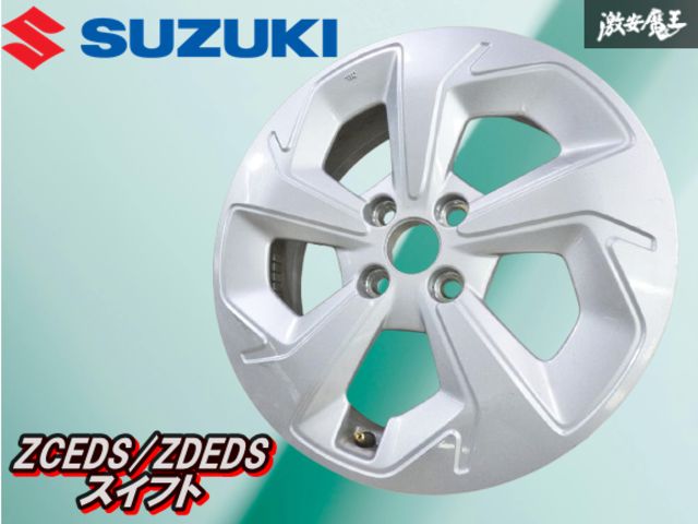 ○【歪み無し】スズキ純正 ZCEDS ZDEDS スイフト 16インチ 6J +45