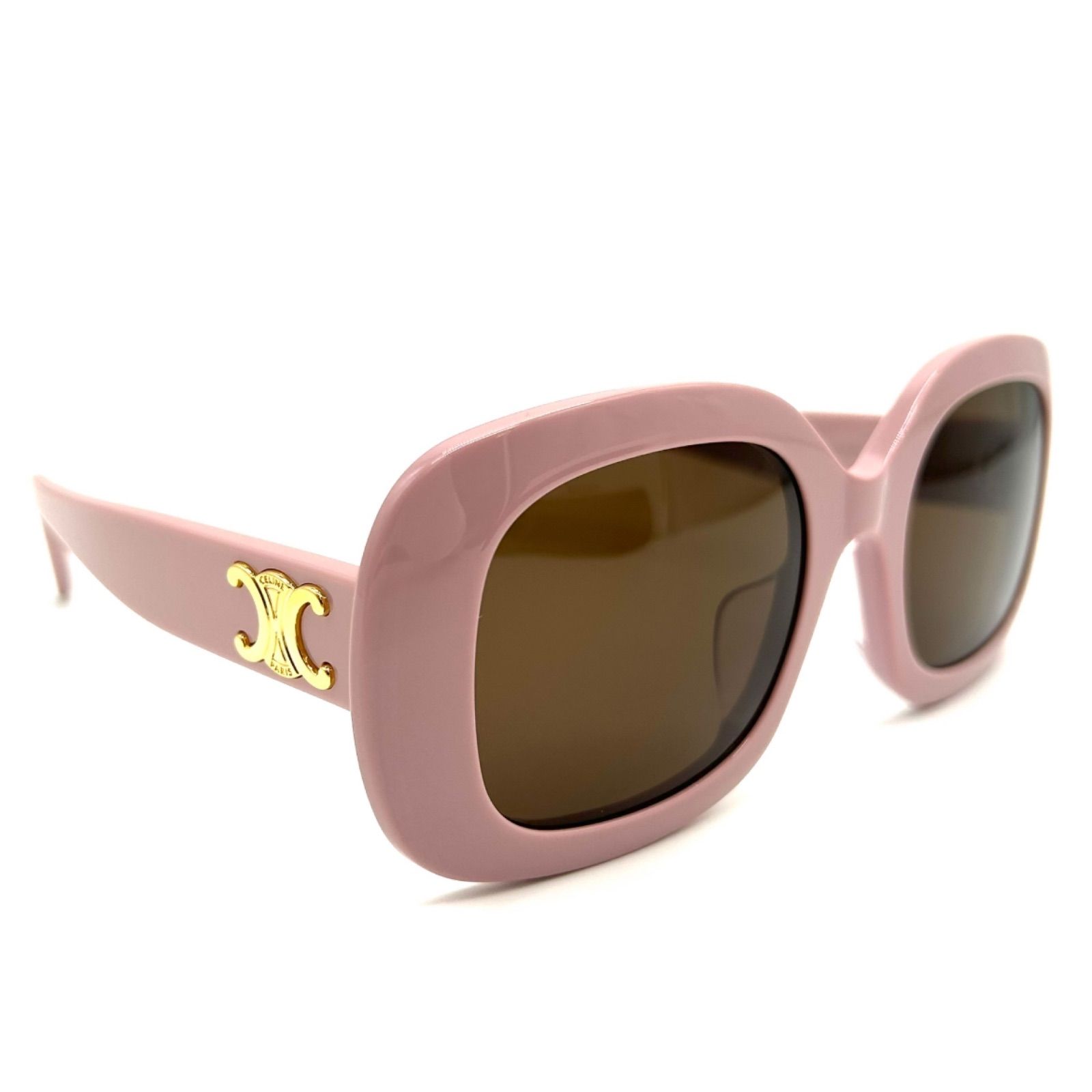 CELINE セリーヌ トリオンフ サングラス ピンク CL40262U セルフレーム