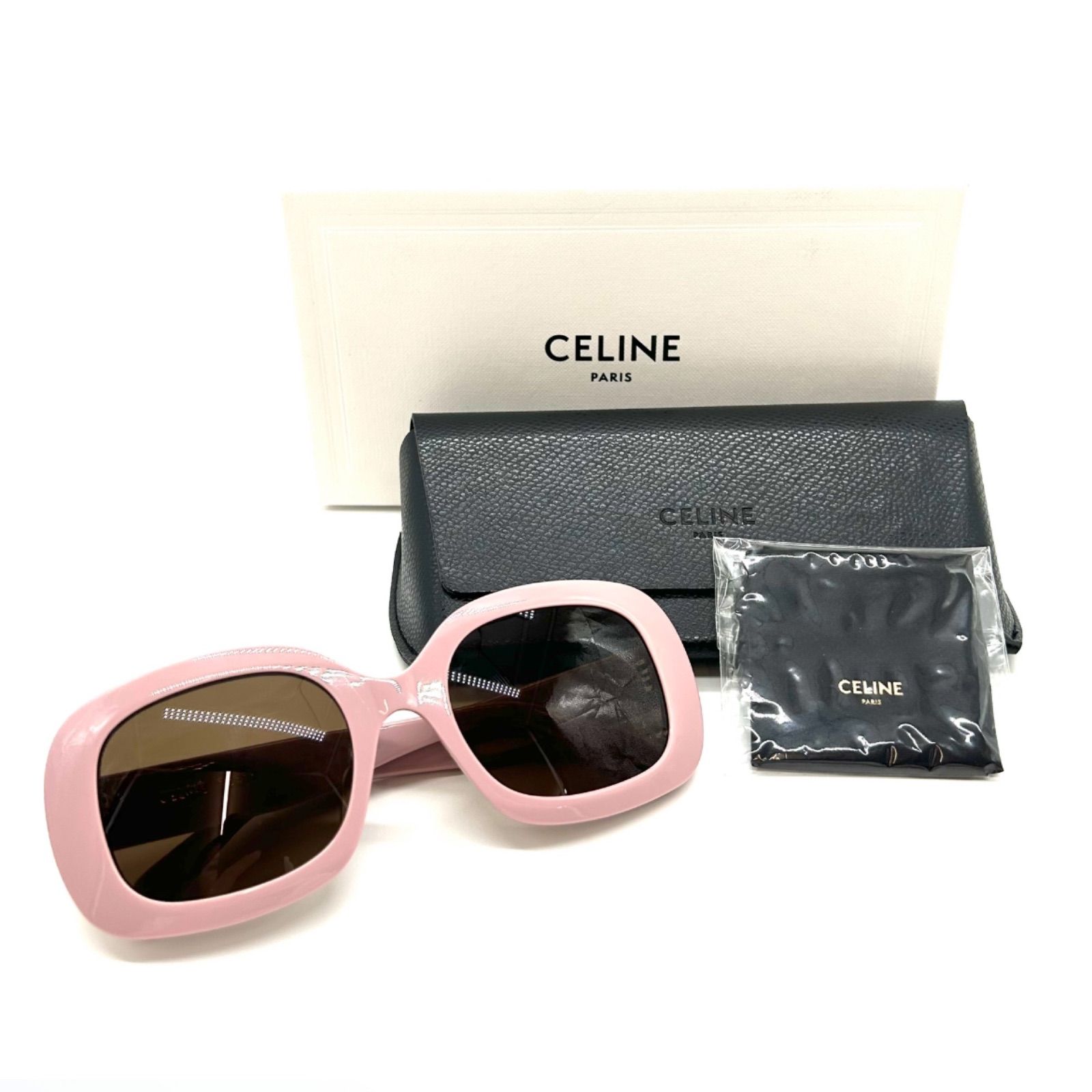 CELINE セリーヌ トリオンフ サングラス ピンク CL40262U セルフレーム