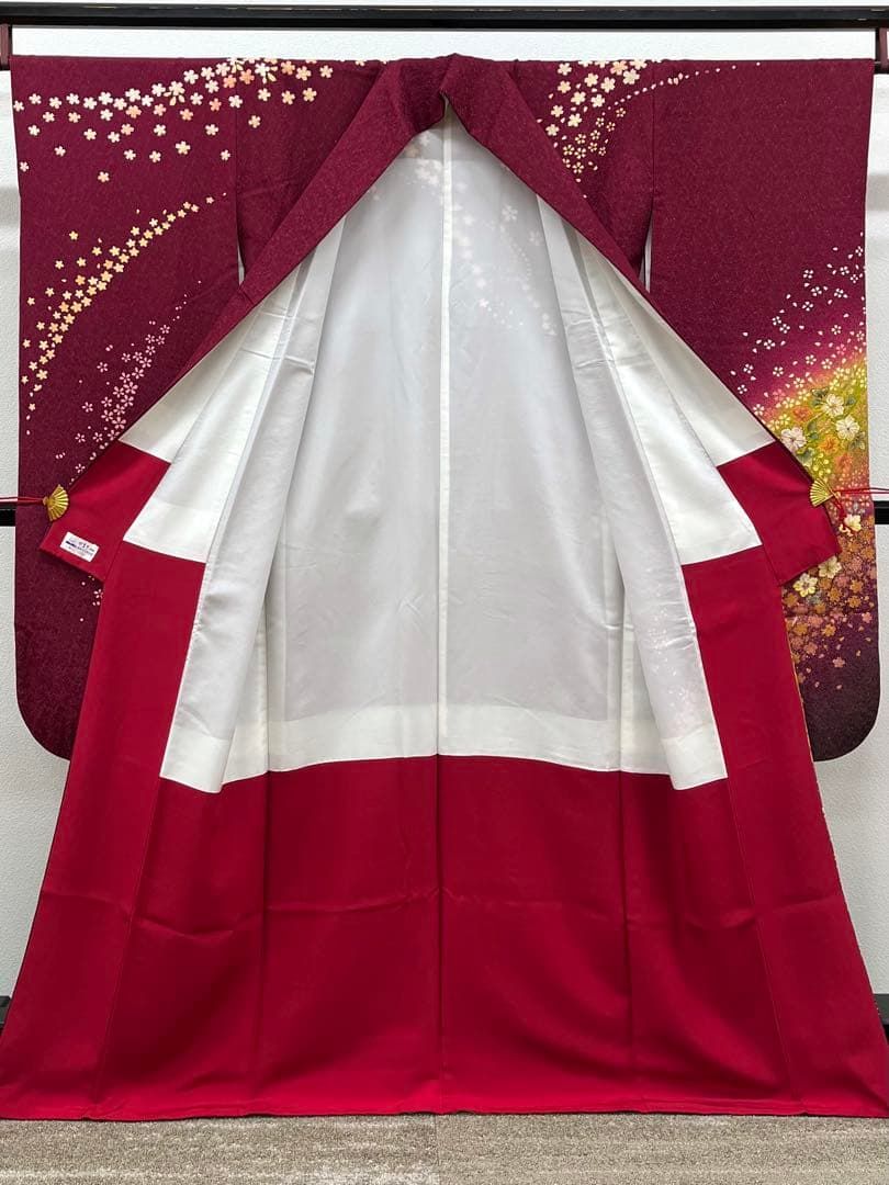 振袖 長襦袢 袋帯 3点セット 身丈163cm 撥水加工済み MOset053 - メルカリ