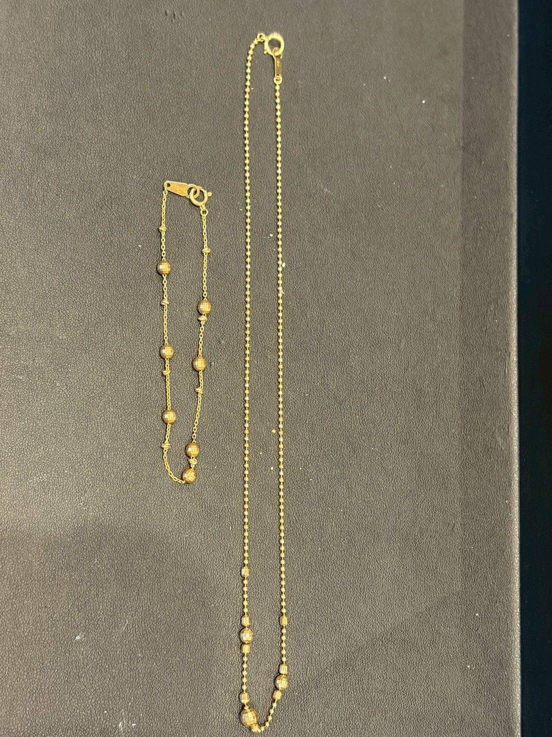 k18 刻印あり ネックレス・ブレスレットセット 【7.88g】 - メルカリ