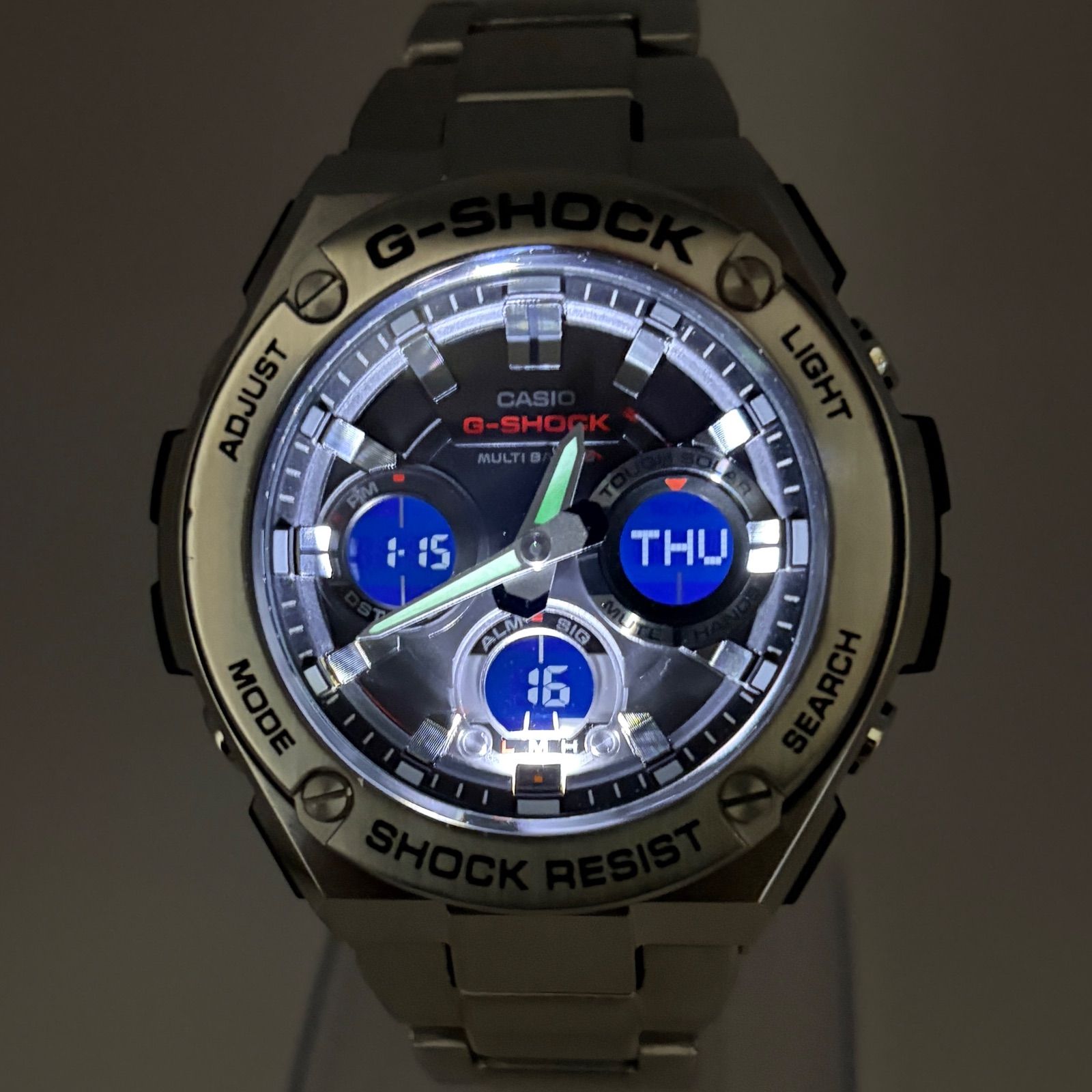 T530）美品 正常稼動 CASIO カシオ 電波ソーラー G-SHOCK ジーショック 