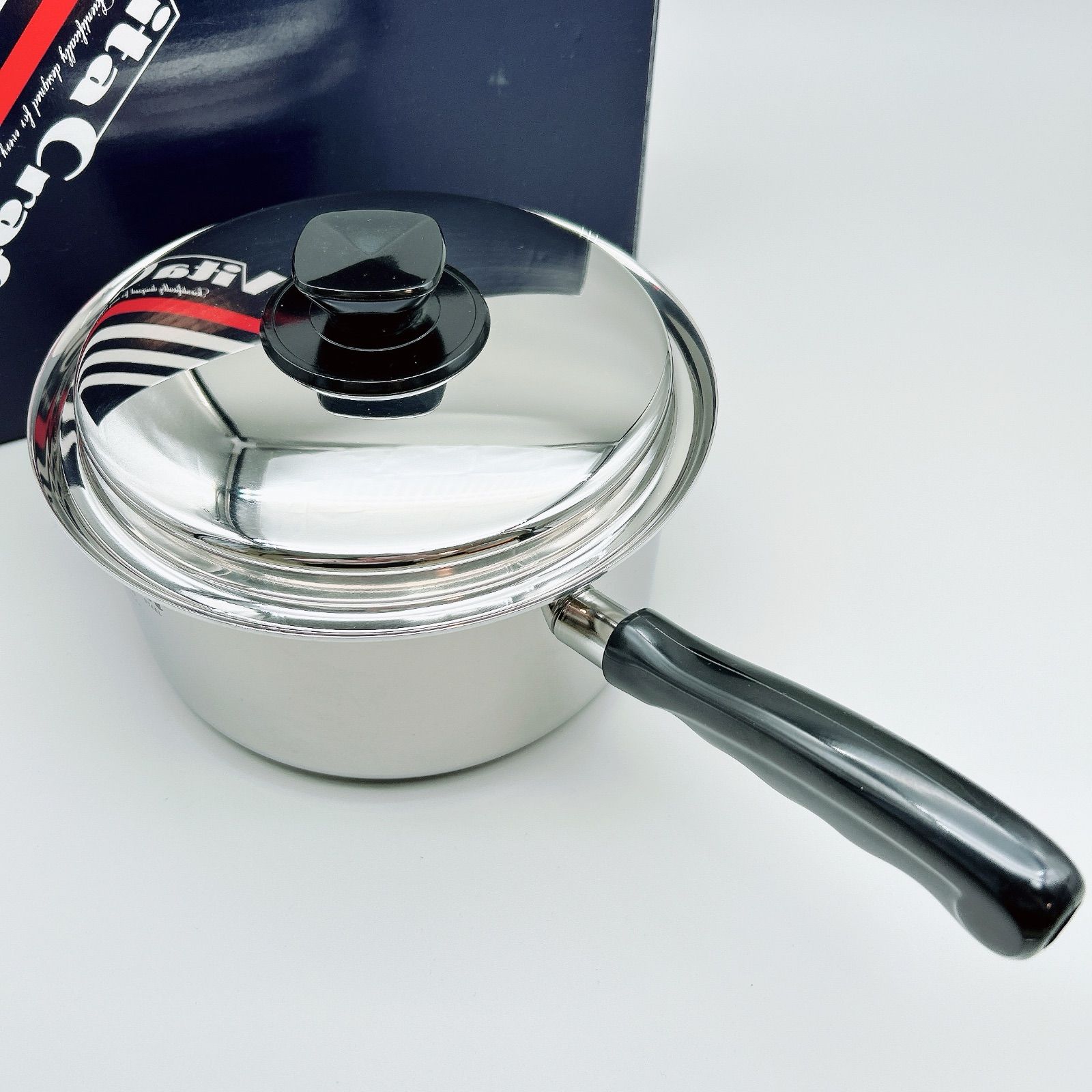 ビタクラフト5203 片手鍋　ガス専用 未使用 箱付き VitaCraft ビタクラフト 片手鍋 5203 ガス火専用 無水