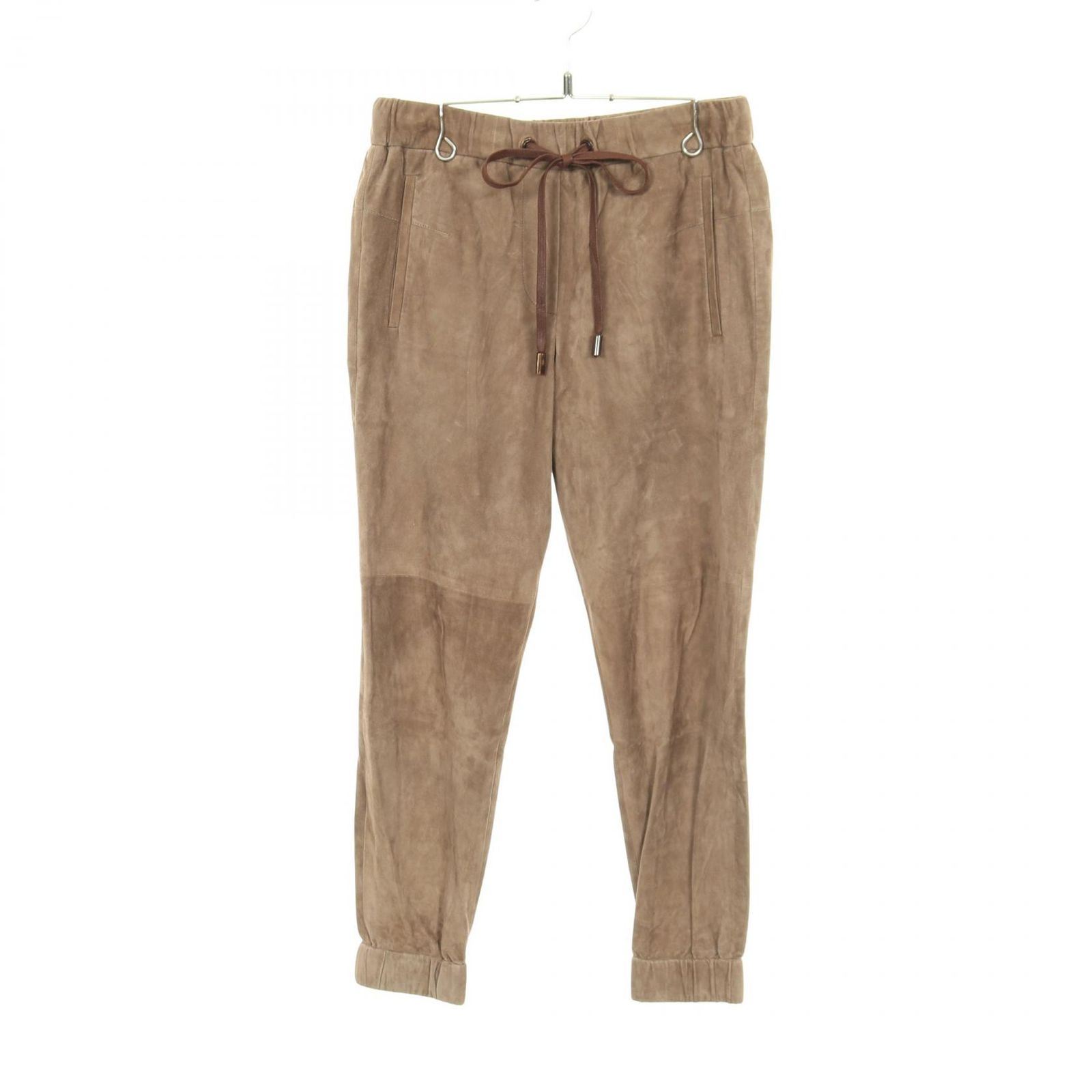Brunello Cucinelli ブルネロクチネリ レザーパンツ パンツ - メルカリ