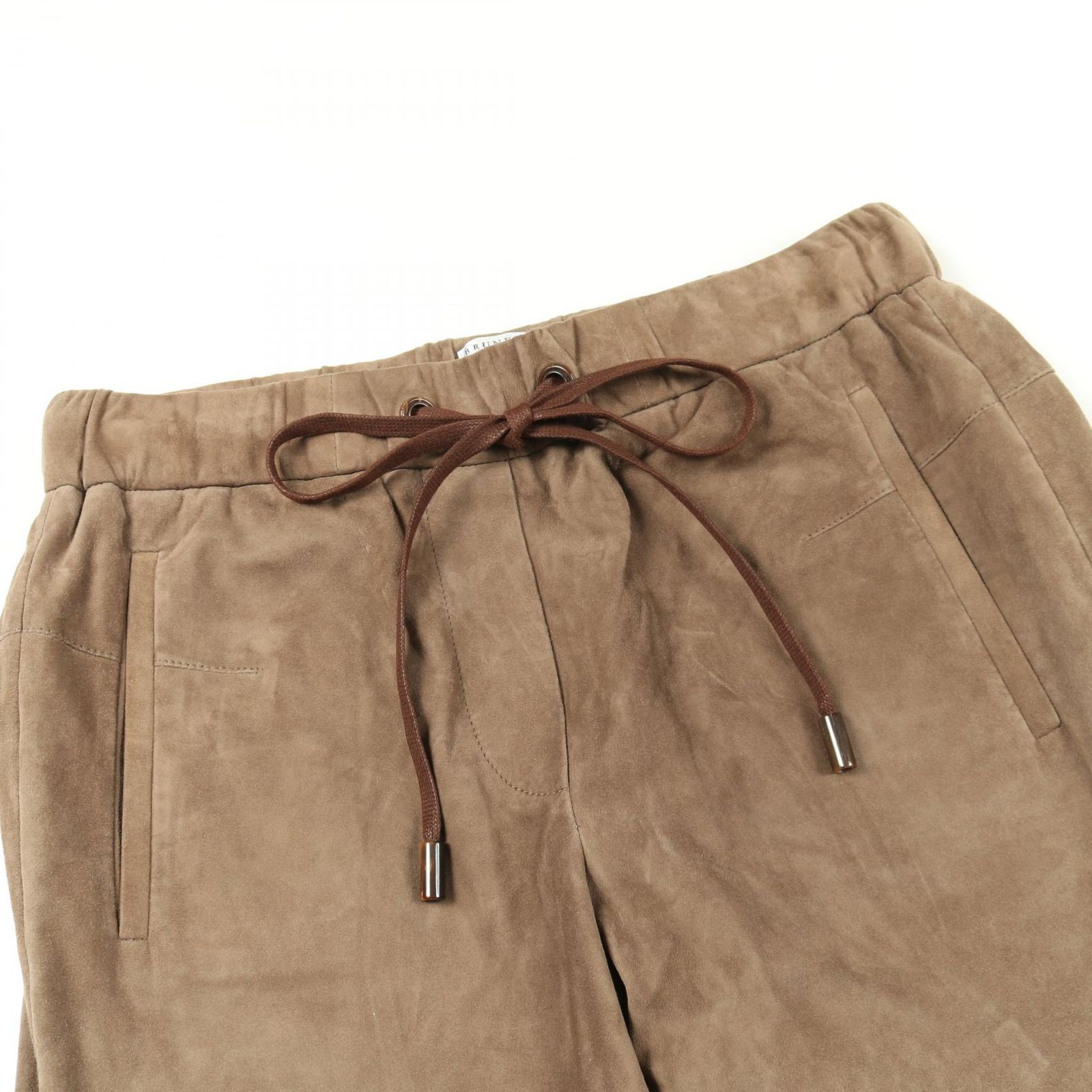 Brunello Cucinelli ブルネロクチネリ レザーパンツ パンツ - メルカリ