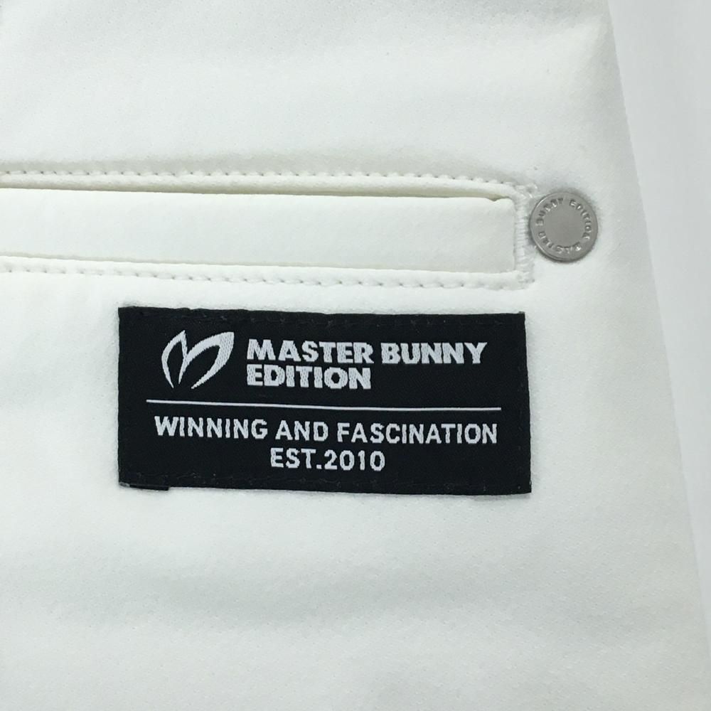新品】マスターバニー パンツ 白 裏起毛 メンズ 4(M) ゴルフウェア