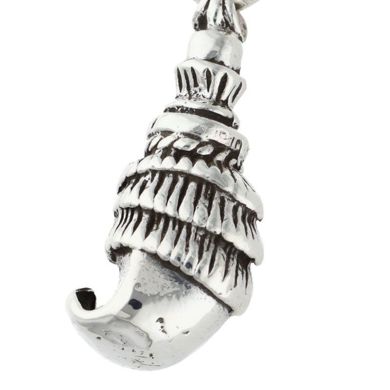 クロムハーツ CROW&No5 DGGR/クロウ#5ダガーキーリング シルバー