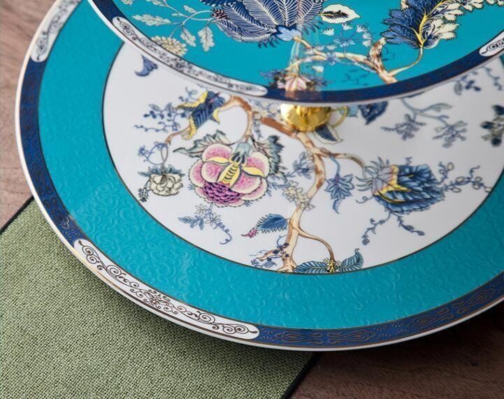  ケーキスタンドプレート 3段セット プレート アフタヌーンティー フルーツ トレー 皿 皿 食器